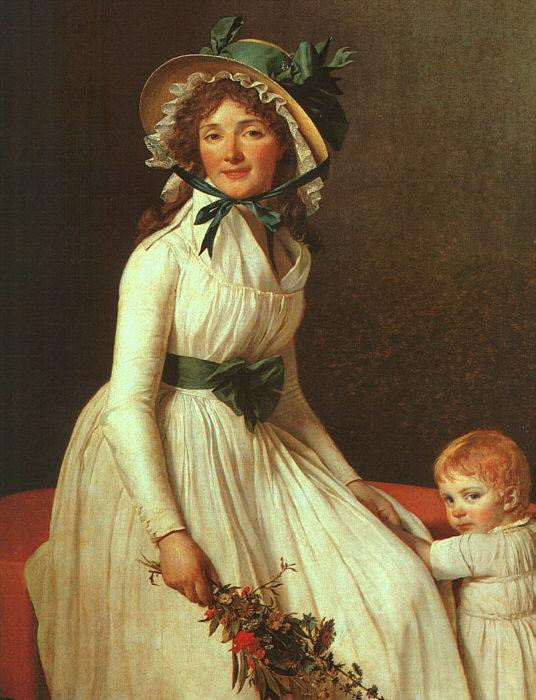 Jacques-Louis David Portrait of Madame Seriziat oil painting picture